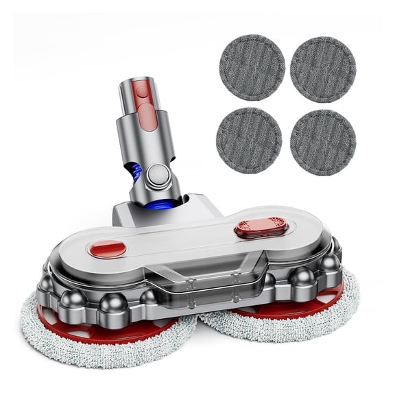 Mop Head for dy-Son V7/V8/V10/V11/V12/V15 Vacuum Cleaners, Electric Floor Mop with Removable Water Tank, Wet Mop Head Attachment Wet and Dry