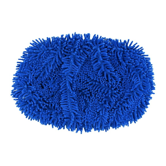 Mop Heads Replacements, 1 Pack Spin Mop Refill Replace Head for O Ceda RinseClean 2 Tank System, Microfiber & Chenille, Machine Washable and Safe for Cleaning All Hard-surfaced Floors, Blue