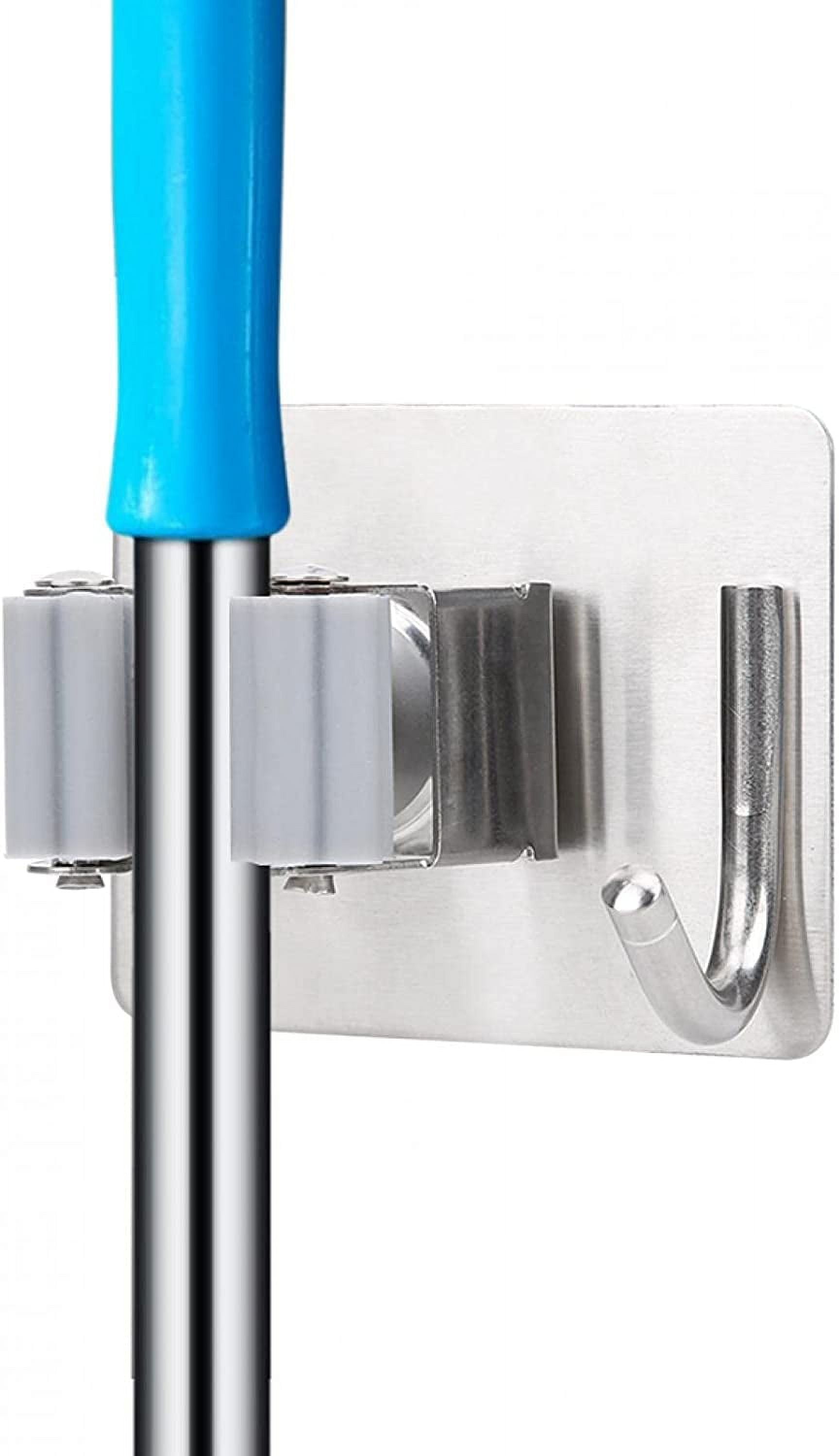 Single broom holder discount
