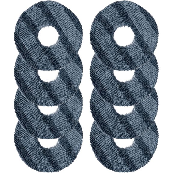 Mop Pad Replacement Compatible with Eufy Omni C20 Robot Vacuum, Washable Microfiber Mopping Cloth, 8 Pack
