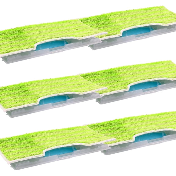 Mop Pads Compatible With Vacmop VM252 VM250 VM200 VM190, Reuseable Washable Vacuum Mop Pad Refills