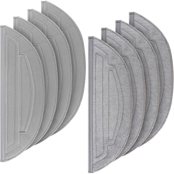 Mop Pads Refills for Roborock S8 MaxV Ultra and S8 Max Ultra, 8 Pack