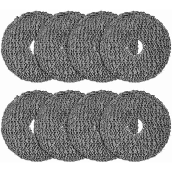 Mop Pads Replacement for iRobot Roomba Plus 405 Combo, Microfiber Spin Cleaning Pad, 8 Pack