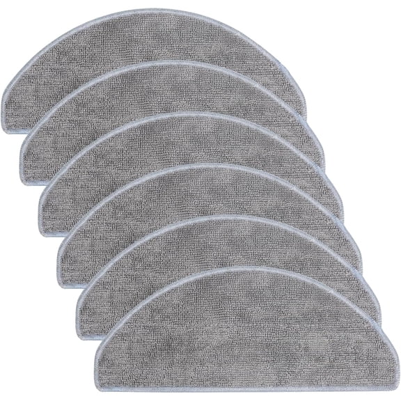 Mop Pads Replacement for iRobot Roomba Plus Dark Gray Y0110, Microfiber Washable 8 Pack