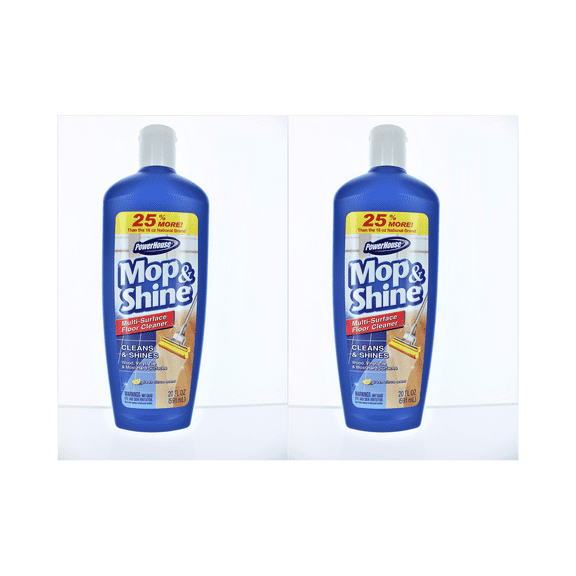 Mop & Shine Multi-Surface Floor Cleaner -( 20oz x 2 ) - 2 Pack bottles