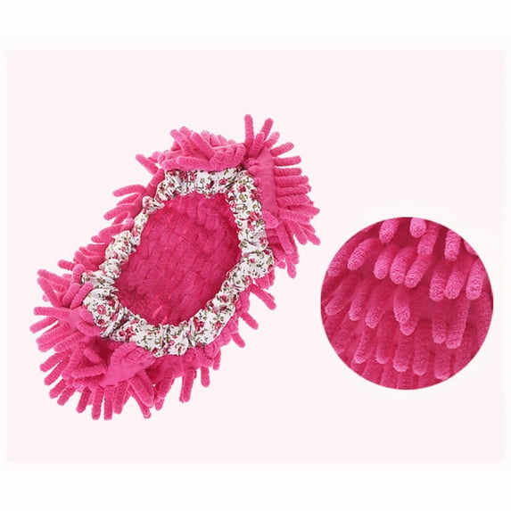 Mop Slippers For Floor Cleaning Mop Socks Women Mopping Cleaning Socks Feet Foot Mopping Slippers Dusting Slippers Dust Mopping Shoes Washable Microfiber Moppers Slippers