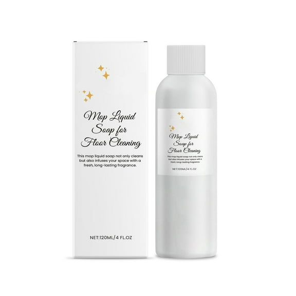 Mop Soap, Cleaning Liquid for Mop & Bucket, Cleaning Supplies, Floor Cleaner for Mopping Home, Bathroom & Kitchen 120ml