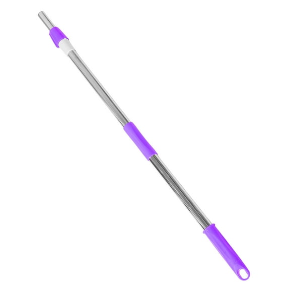 Mop Stick Replacement Handle Floor Mop Pole Broom Pole Stainless Steel Household  Mop Rod Replacement Rotating Mop Part Supplies Purple