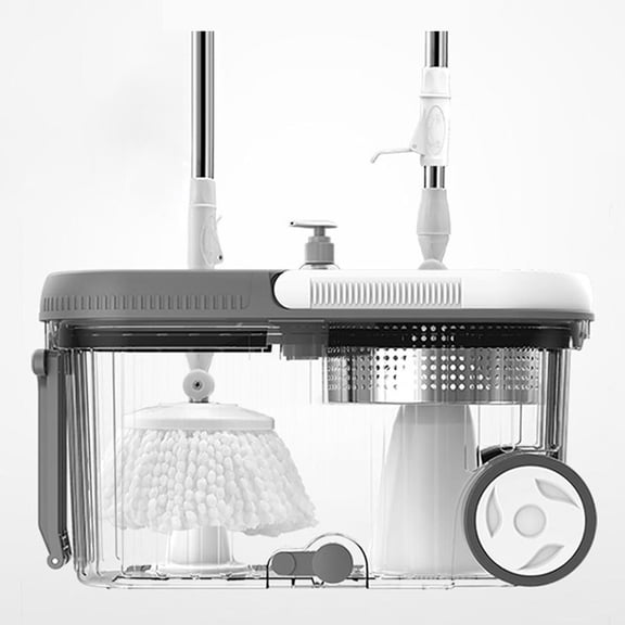 Mop and Bucket Home Floor Cleaning System Wet and Dry Using for Indoor Windows