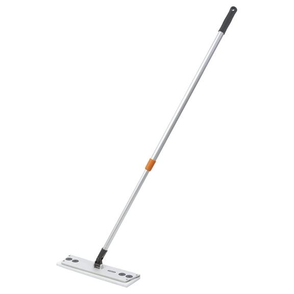 Mop with 3 Magic Eraser Refils - Melamine Sponge Replacements- Telescopic Handle, Mop Head, Chemical-Free Cleaning for Tile, Vinyl, Marble, Stone