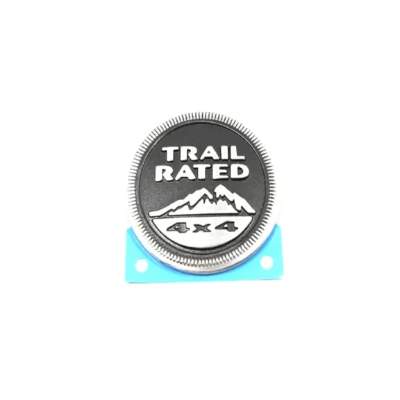 Mopar 55157318AB 2005-2021 Jeep Front Fender 4x4 Trail Rated Medallion Emblem