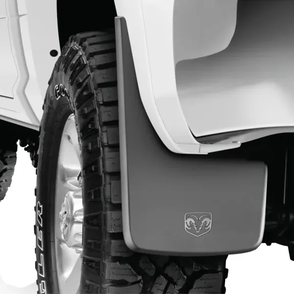 Mopar 82216220AA RAM Rear Heavy-Duty Rubber Splash Guards