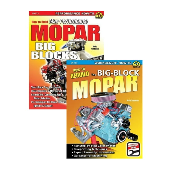 Mopar Big Block Rebuild And Performance Box Set