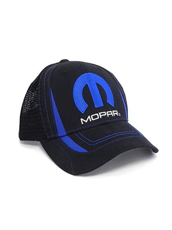 Mopar Black Sports Mesh Baseball Cap