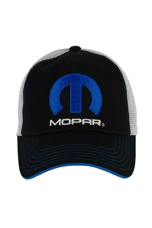 Black and White Mesh Hat