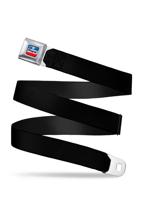 Chrysler Logo Full Color White Blue Red Black Webbing Seatbelt Belt Seatbelt Belt Standard