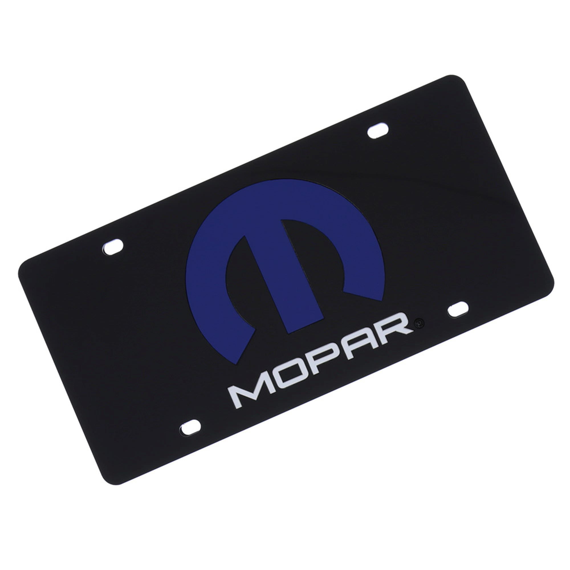 Mopar Logo In Black Polycarbonate License Plate Frame Official Licensed - Foto 4
