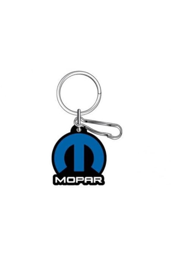 Mopar Emblem Rubber Key Chain