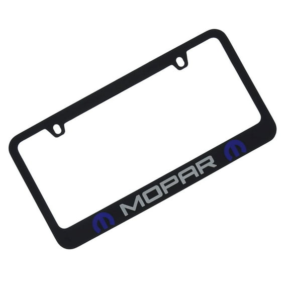 Mopar License Plate Frame (Black)