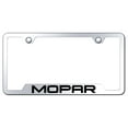 thumbnail image 1 of Mopar License Plate Frame - Laser Etched Cut-Out Frame - Stainless Steel, 1 of 2