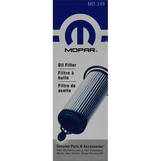 Mopar Original Equipment Engine Oil Filter MO349 for 20142018 JEEP GRAND CHEROKEE, 20152019