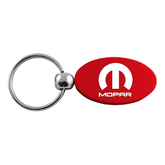 Mopar Oval Key Ring (Red)