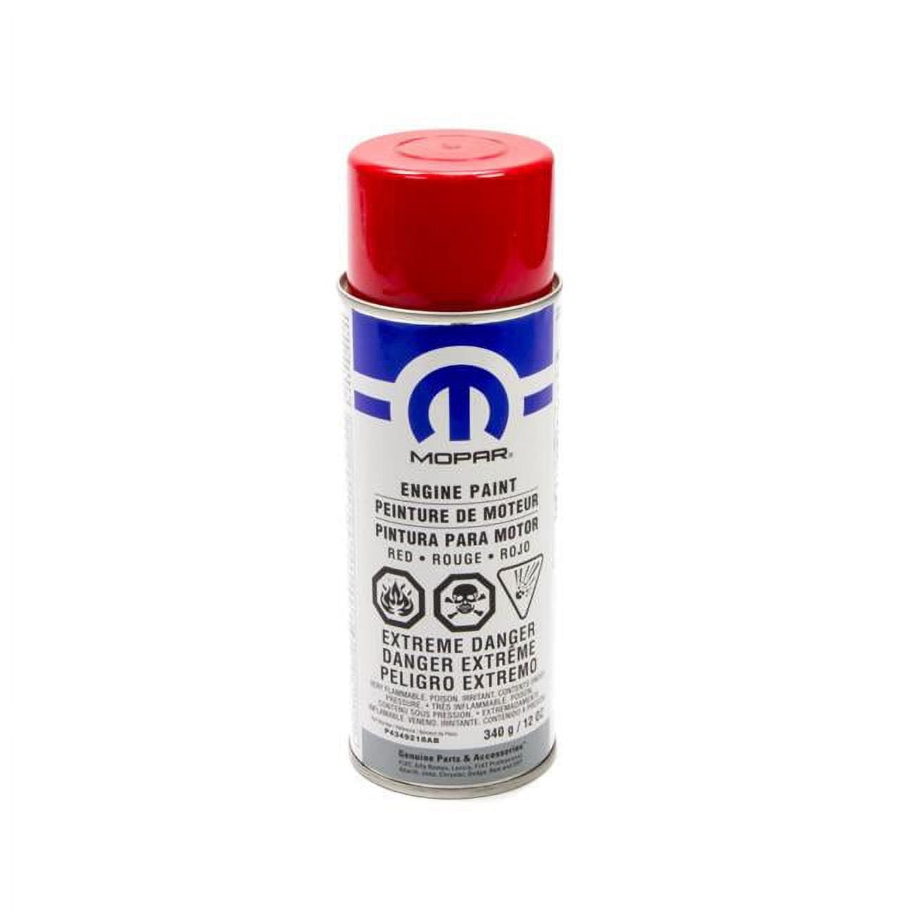 Mopar P4349218AB Paint High Temp Acrylic Enamel Red