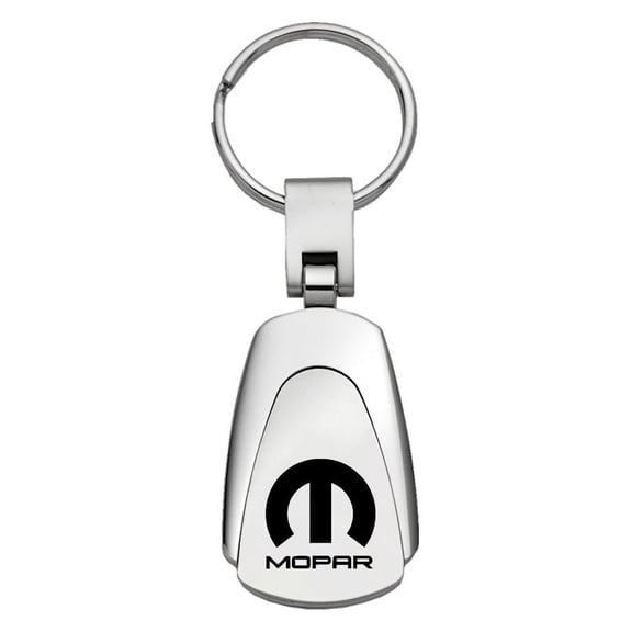 Mopar Teardrop Key Chain (Silver)
