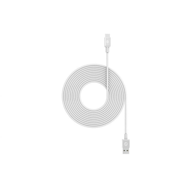 Mophie Fast Charging USB-A to USB-C Charging Data Transfer Cable 3M - White  