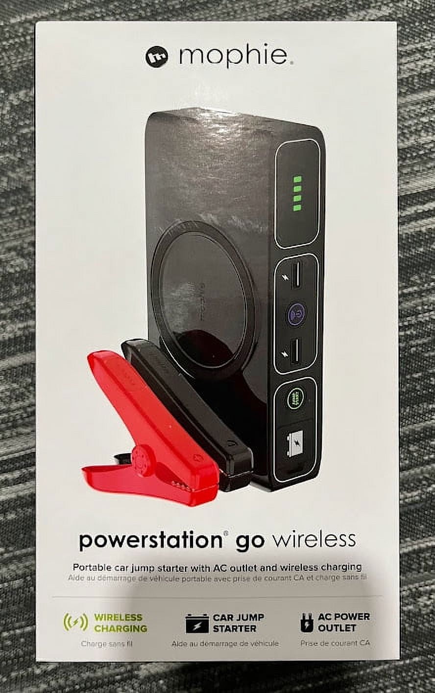 Mophie Powerstation Go Portable Car Jump Starter with AC Mophie Powerstation Go Portable Car Jump Starter with AC
