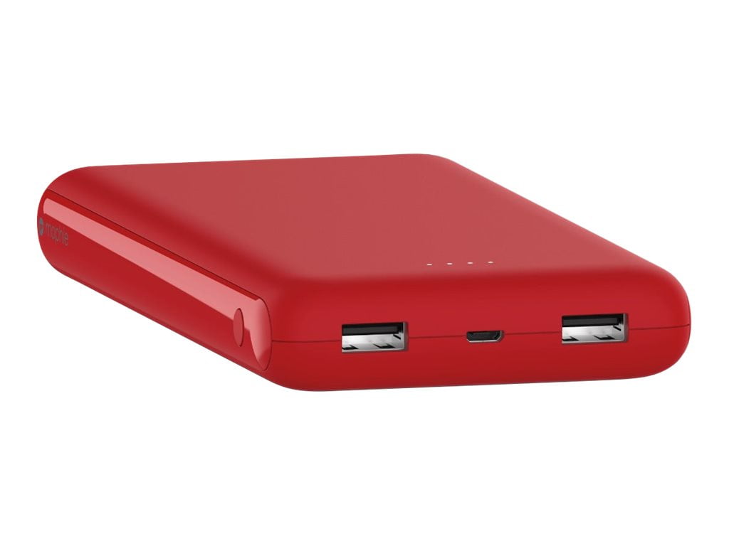 mophie Power Boost XXL 20800mAh Power Bank USB Output Red