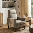 thumbnail image 1 of mopio Arthur Recliner Chair with 3 Positions, Jacquard Fabric Accent Chair, Mid Century Modern Reading Chair, High Back Padded Support Comfy Sleeper Armchair, Nursery Chair for Living Room, Bedroom, 1 of 8