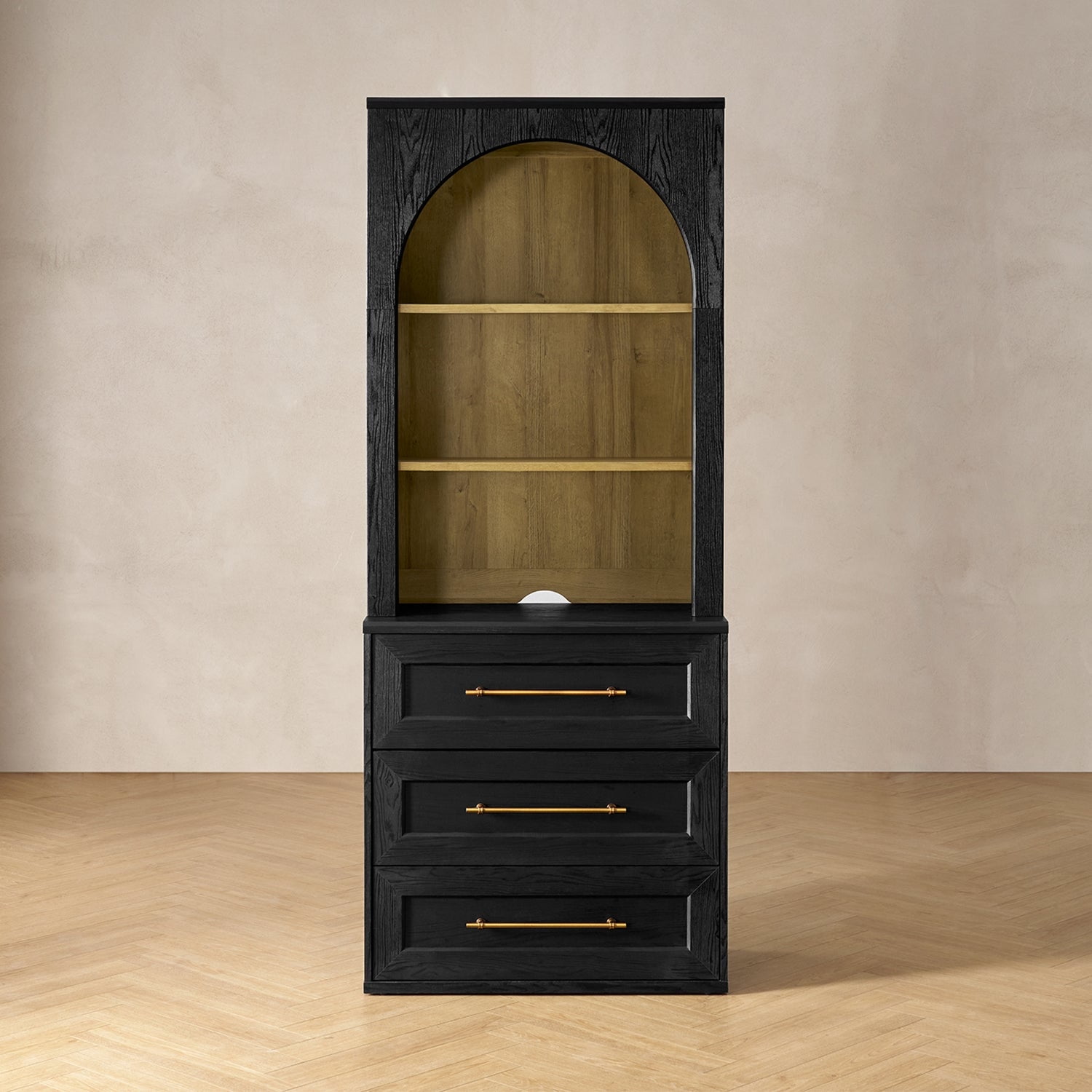 Mopio Blake Storage Cabinet with Hutch, Sideboard Buffet Cabinet with Storage, Kitchen Pantry ...
