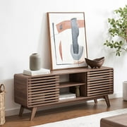 Mopio Ensley Tall 59 TV Stand Mid-Century Modern Console for TV Under 70