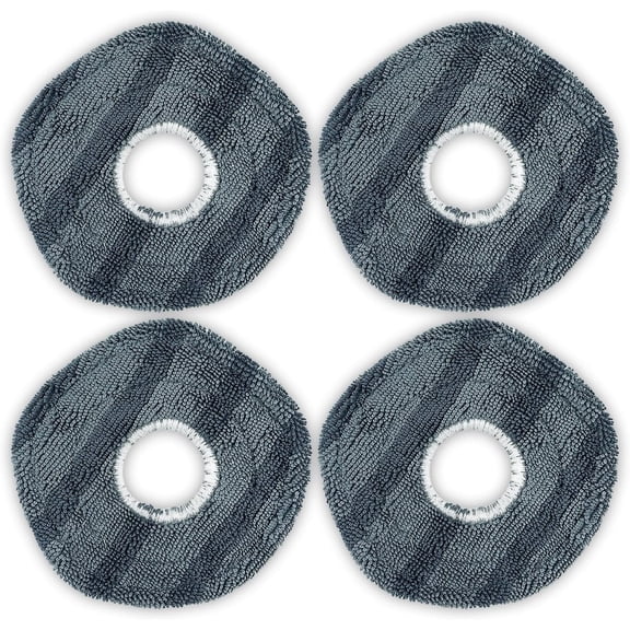Mopping Pads for Eufy X10 Pro Omni Washable Reusable Premium Microfiber 4 Pack