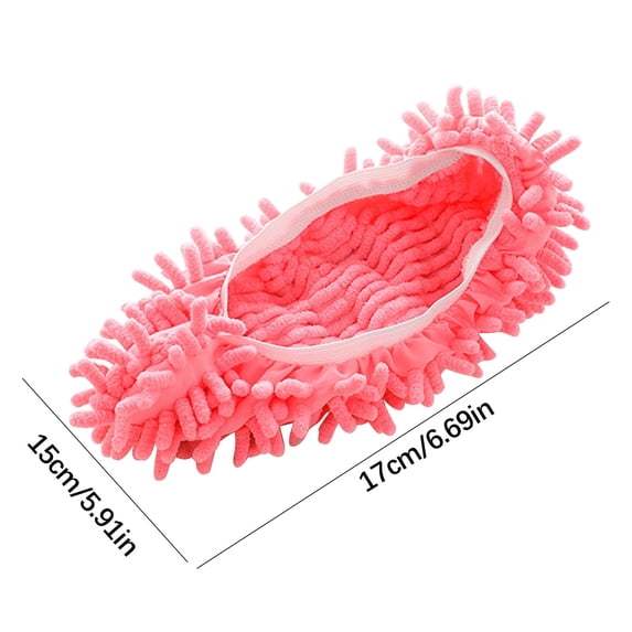 Mopping Shoe Covers for Hands-Free Floor Cleaning, Reusable Washable Mop Slippers for Hardwood Floors
