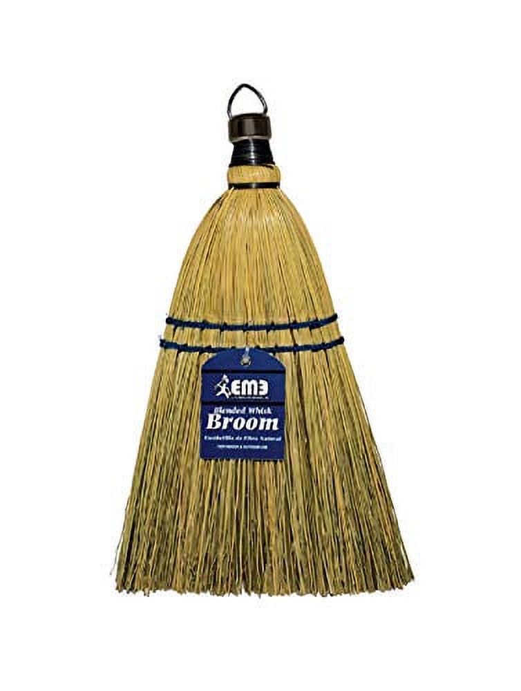 Mops and Booms 8 in. W Soft Broomcorn/Yucca Broom