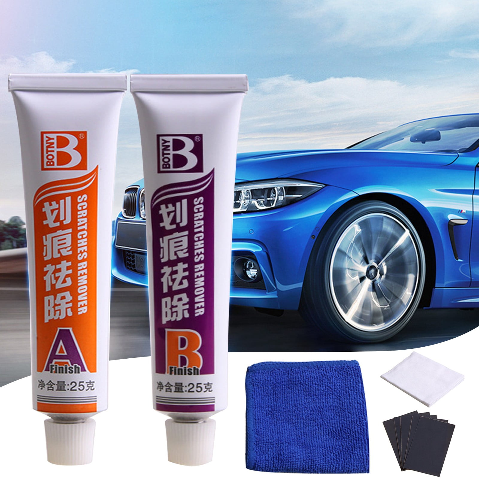 Moqsnm Carfidant Scratch and Swirl Remover Car Scratch Remover for