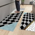 thumbnail image 1 of Moqsnm Kitchen Mat [2 PCS] Kitchen Rug, Waterproof Non-Slip Kitchen Mats and Rugs, Comfort Floor Rug for Kitchen, Home, Office, Sink, Laundry (19.6"x31.4"+19.6“x62.9," Multicolor), 1 of 7