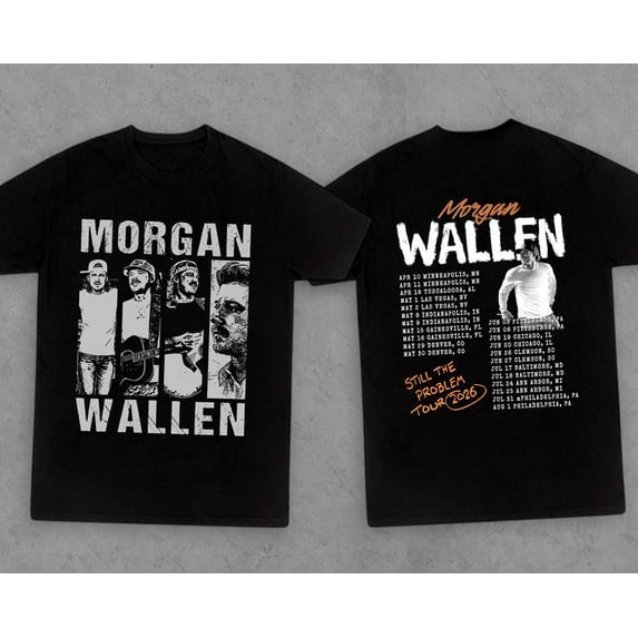Mor.gan 2 Wa.llen Still The Problem Tour 2026 T-shirt, Sizes S-5XL - Gategoo