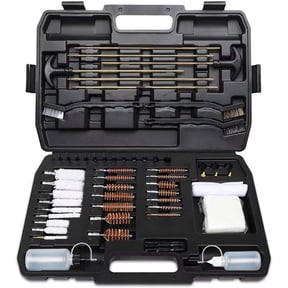 Mortime Universal Gun Cleaning Kit for Pistol Shotgun Rifle Handgun Airgun Revolver with Brushes Jags Portable Case