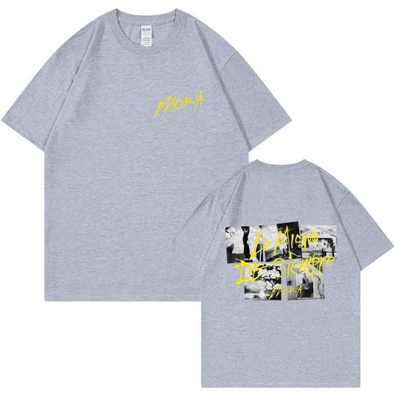 Mora 2025 Latin Trap Graphic Crewneck T-Shirt - Unisex Oversized Soft Breathable Cotton Short Sleeve Summer Casual Streetwear