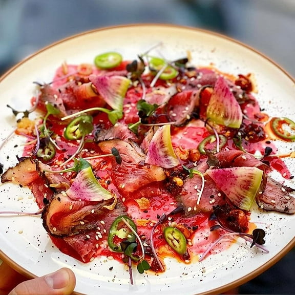 Mora Ceramic Dinner Plates Set of 6, 10 inch Dish Set - Microwave, Oven, and Dishwasher Safe, Scratch Resistant, Modern Rustic Dinnerware- Kitchen Porcelain Serving Dishes - Vanilla White