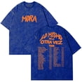 thumbnail image 1 of Mora Lo Mismo De La Otra Vez Tour 2025 Merch T-Shirt Cotton Wash Tee Women Men Short Sleeve Crewneck Tee, 1 of 3