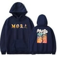 thumbnail image 1 of Mora Merch Hoodie Men's And Women's Fashion Casual Sweatshirt Hip Hop Street Wear Long Sleeve, 1 of 2