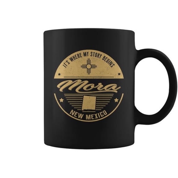 Mora Nm Its Where My Story Begins Coffee Mugs