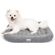 Mora Pets Self Warming Bolster Cat Bed with Anti-Slip Bottom, Fluffy Self Heating Indoor Cat Bed Mattress Thermal Pet Pad with Removable Cover, 22*20