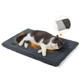 thumbnail image 1 of Self Warming Cat Bed for Indoor Cats Fluffy Self Heating Pet Pad with Removable Washable Cover Non Slip Dog Bed for Small Dogs, Dark Gray, 24*18, 1 of 8