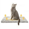 thumbnail image 1 of Self Warming Cat Bed for Indoor Cats Reversible Self Heating Pet Pad for Small Dog Washable Fluffy Thermal Pet Bed, 22*17, 1 of 9