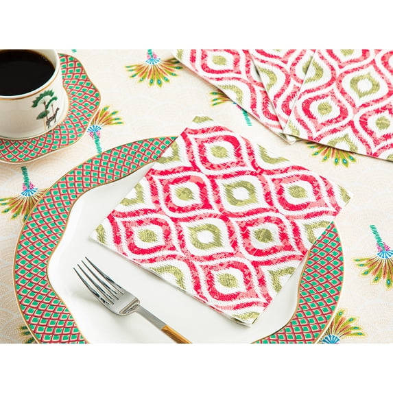 Morabe Paper Paper Napkin 33x33 Cm Red